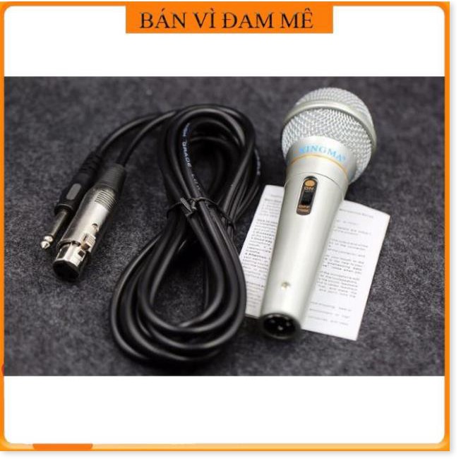 ✔️ Micro Karaoke Chống Hú, Độ nhạy - hút âm cao - TOP Mic Hát Karaoke mẫu mới bán chạy nhất 2020