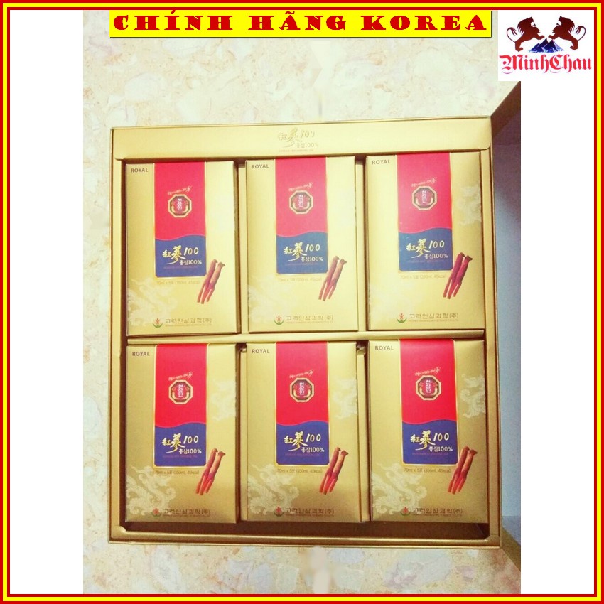 Nước Hồng Sâm Nguyên Chất Bio 30 gói Hàn Quốc, minhchau