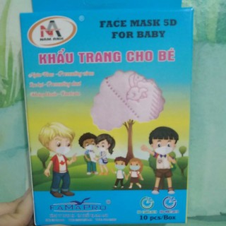 ✅KHẨU TRANG 3D TRẺ EM