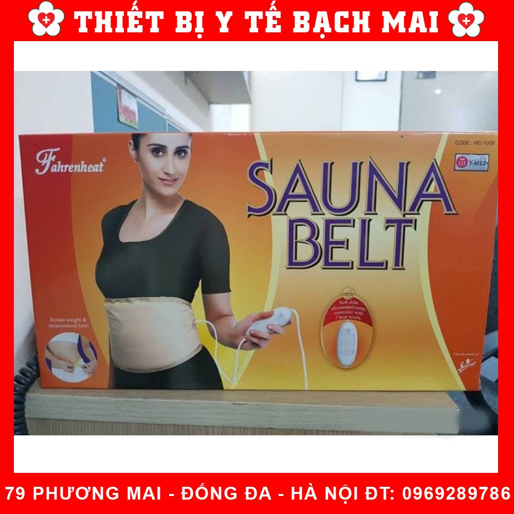 Đai Quấn Nóng Giảm Mỡ Bụng Sauna Belt [Chính Hãng Ấn Độ, Bảo Hành 01 Năm Đổi Mới]