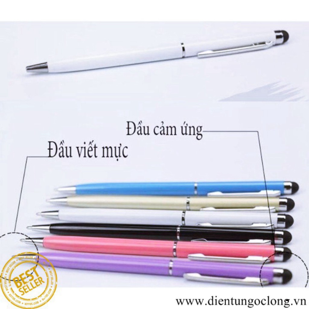 Combo 2 Bút Cảm Ứng Thông Minh 1 Đầu Viết Được