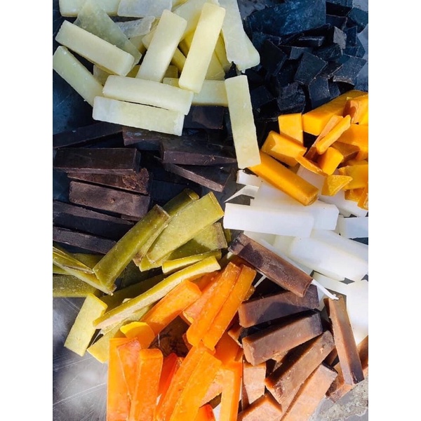 🍃TỪNG HƯƠNG🍃 Vụn xà bông sinh dược từng hương an toàn lành tính 100g từng túi zip riêng biệt