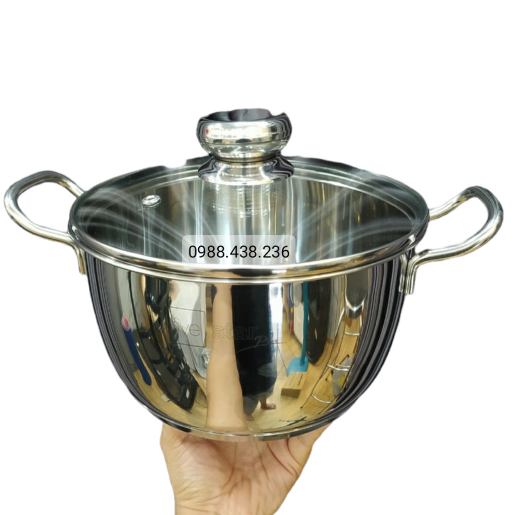 Nồi inox 3 đáy  Five Star Plus