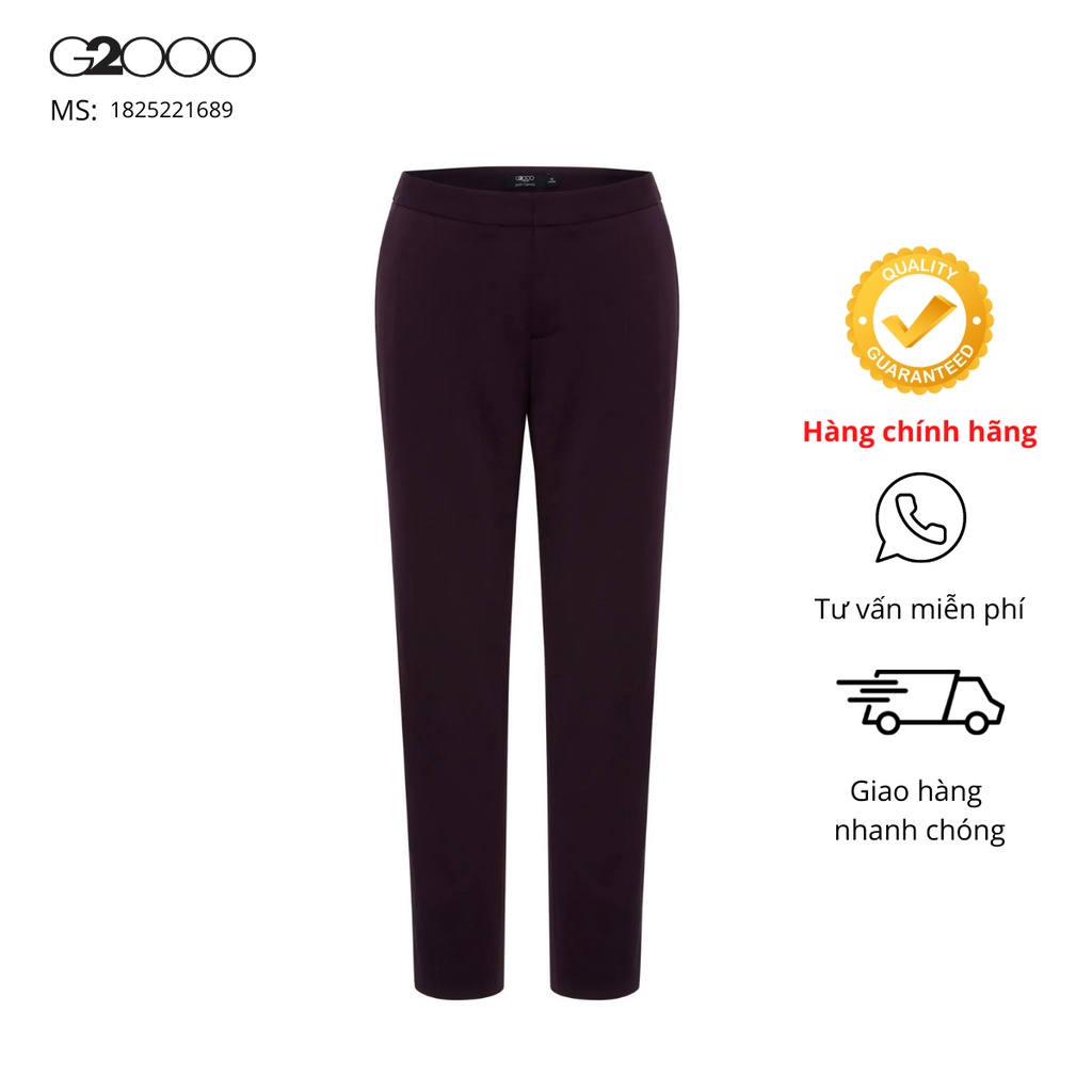 Quần Kaki Nữ Smart Fit G2000 (1825221689) Màu Tím