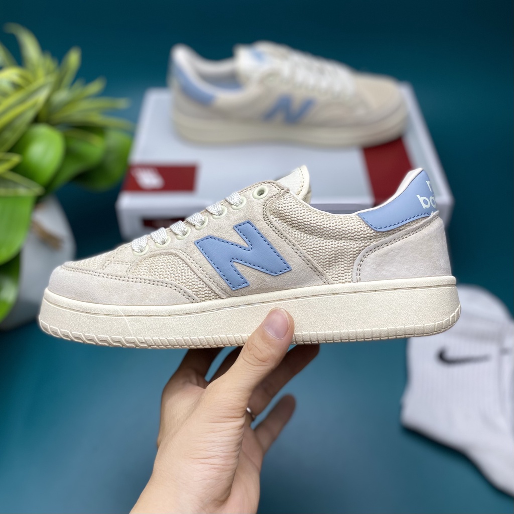 Giày NBpro300 xanh nhạt ⚡⚡tôn dáng, form chuẩn, da vải dày dặn, hàng tuyển nhạt