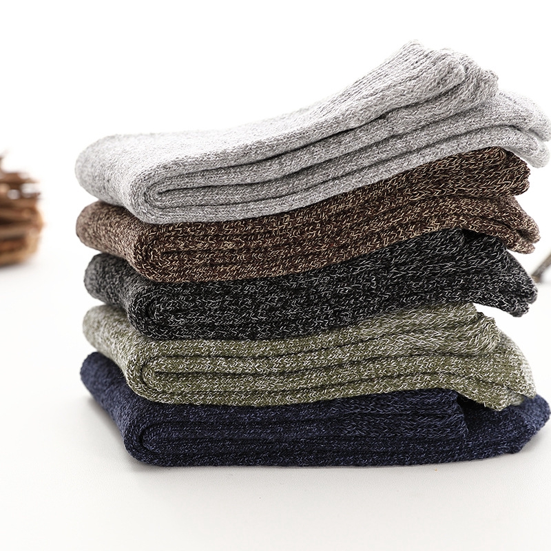 Vớ Cotton Mềm Mại Giữ Ấm Mùa Đông Cho Nam