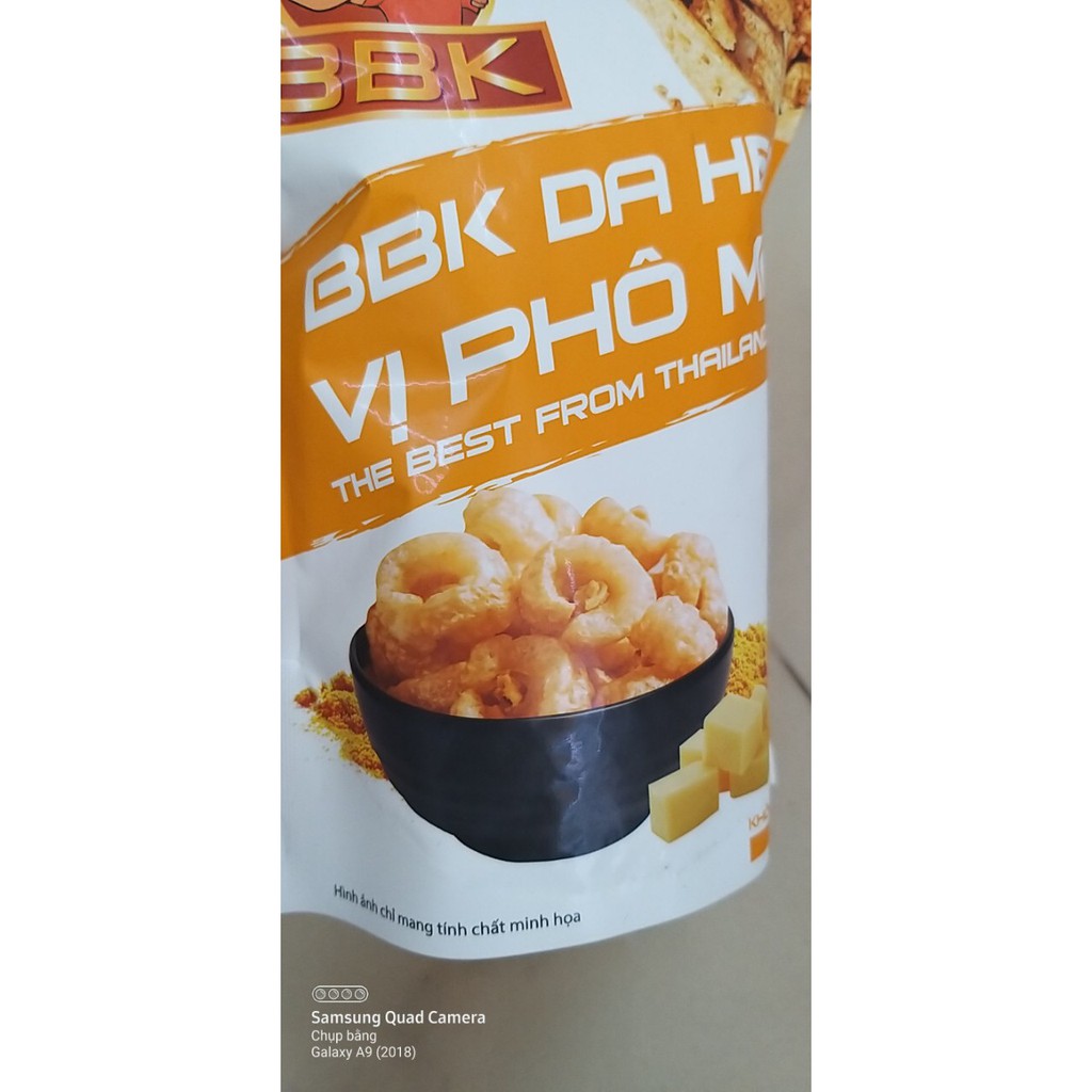 (NGON TUYỆT ) GÓI DA HEO GIÒN VỊ PHÔ MAI ( 25g / 1 gói )