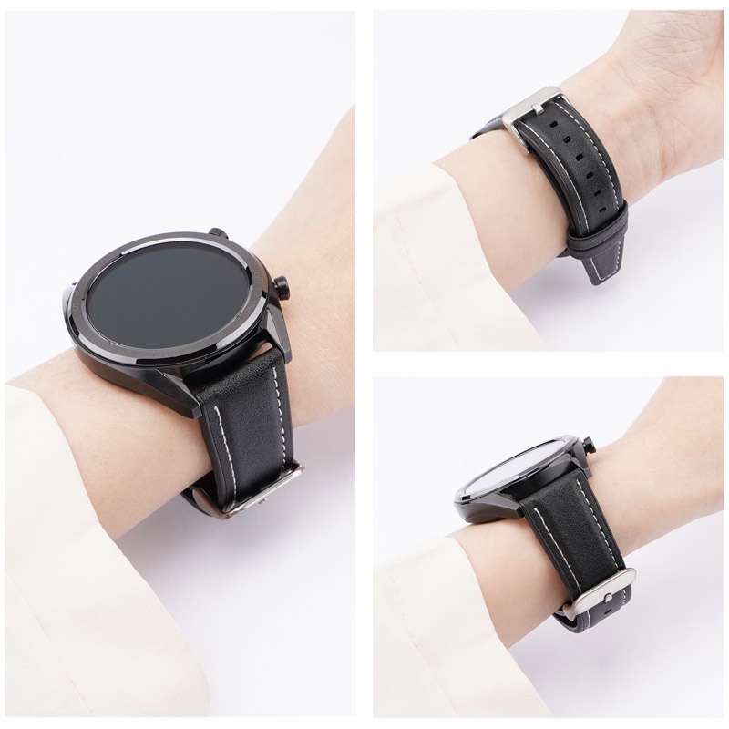 Dây Đeo Đồng Hồ Bằng Silicone + Da Mềm Chống Thấm Nước Cho Nam Và Nữ