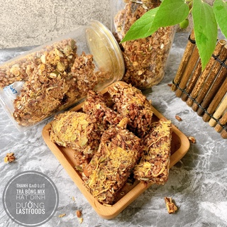 Thanh gạo lứt chà bông, hạt dinh dưỡng 200g hũ pet tiện lợi, ăn vặt LASTFOOD Hà Nội với đặc sản các miền ngon giá rẻ