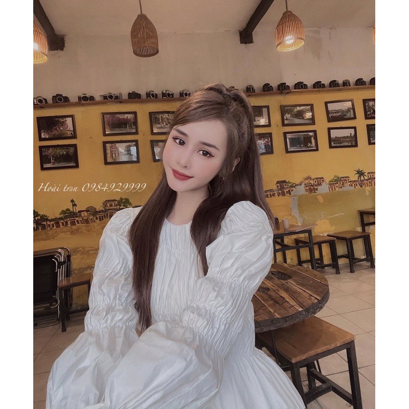 Đầm Maxi Nhún Siêu Sang