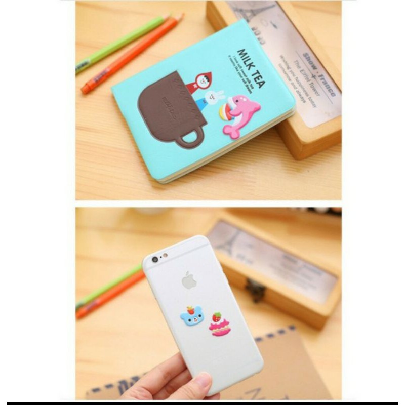 STICKER NHỰA NỔI NHIỀU MÃU SIÊU XINH DÁN ĐIỆN THOẠI MÁY TÍNH , SỔ TAY