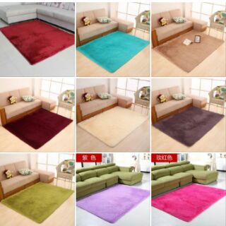 Thảm trải sàn lông cừu nhập m6×2m