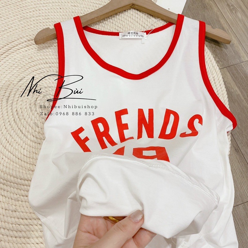 [Mã WASKT410K giảm 10K đơn 50K] Áo ba lỗ FRIENDS chất mát | BigBuy360 - bigbuy360.vn