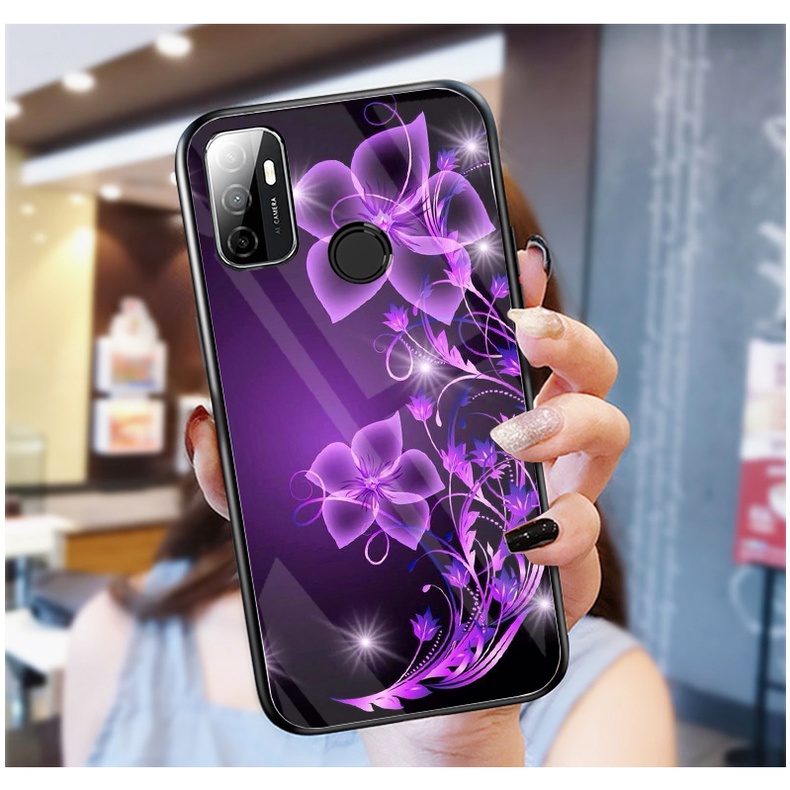 Ốp Lưng OPPO A53 Ốp kính bóng cao cấp mới nhất