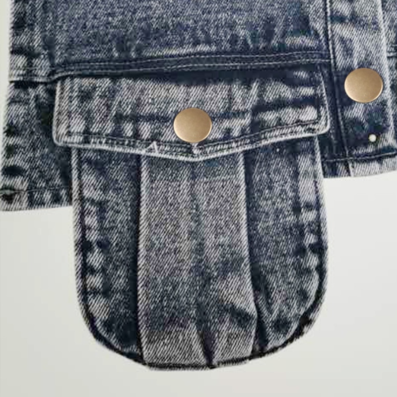 Áo Khoác Denim Không Tay Thời Trang Cá Tính Cho Nữ