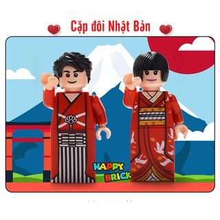 Nhân vật Lego Minifigure ( Cặp đôi đồ dân tộc )