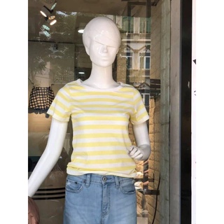 Áo phông nữ EARTH MUSIC&ECOLOGY xuất khẩu 100% Cotton