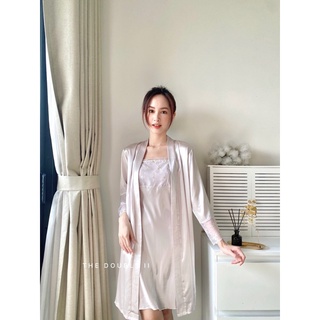 Set Váy Pyjamas Kèm Áo Choàng🍀