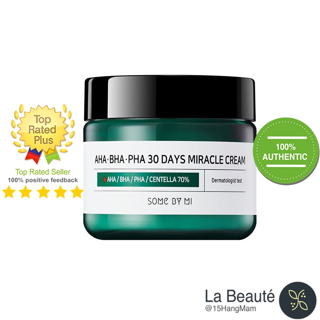 [Chính Hãng] Kem Dưỡng Cho Da Mụn - Some By Mi AHA-BHA-PHA 30 Days Miracle Cream 60gr