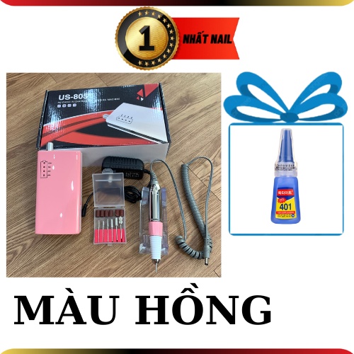Máy mài móng tay 805 tích điện chính hãng , Máy mài móng gel nail