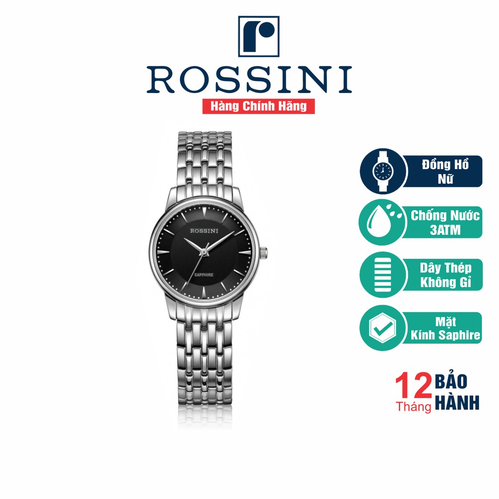 Đồng Hồ Nữ Rossini Cao Cấp - 5492W04B - Hàng Chính Hãng