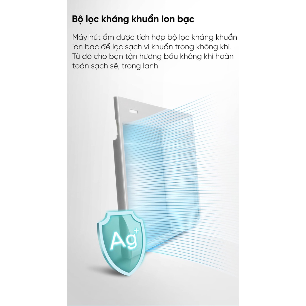 Máy hút ẩm thông minh NEW WIDETECH 12L - WDH312ENW1