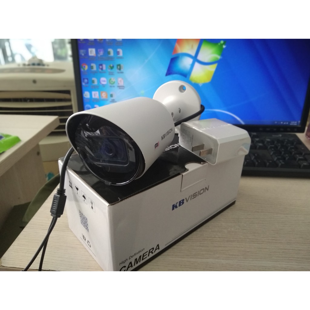 Camera IP hồng ngoại 4.0 Megapixel KBVISION KX-C4011SN3 Hỗ trợ tính năng thông minh: Hàng rào ảo, bảo vệ khu vực...