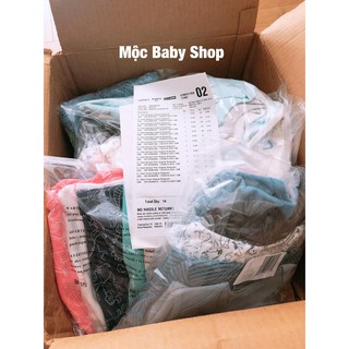 Bodysuit Carter's Alphabet Nhập Mỹ Cho Bé Set 5 Bộ