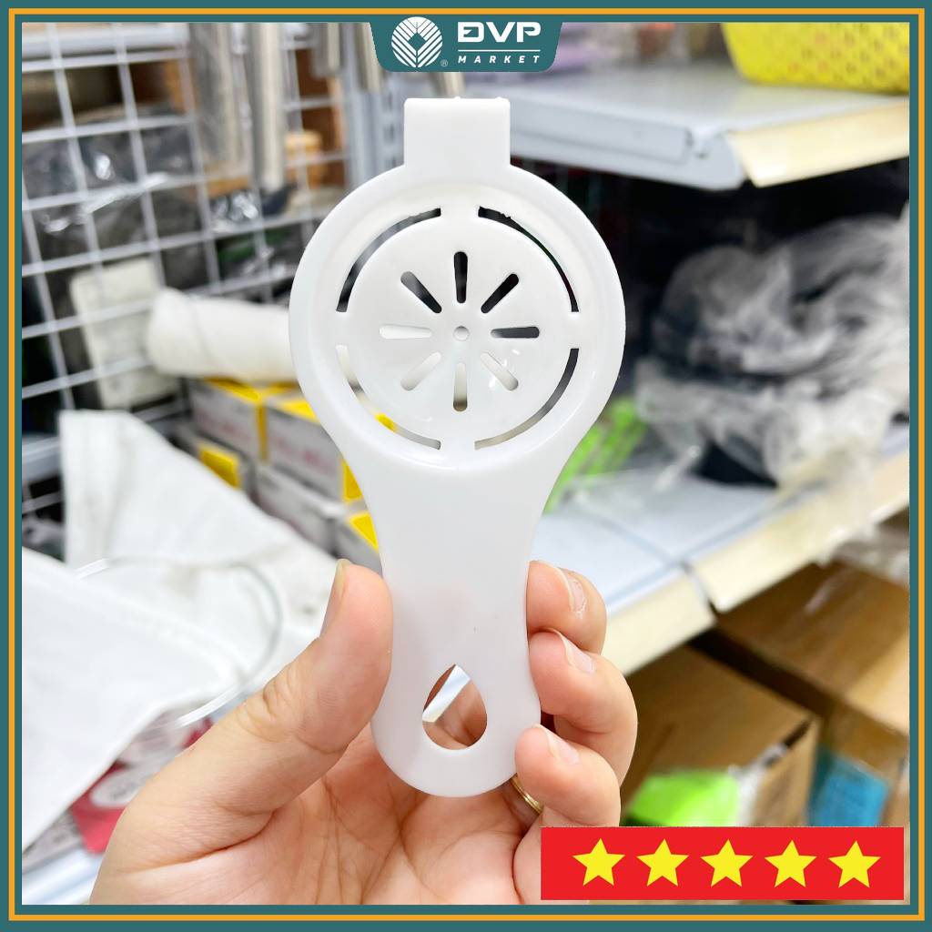 Dụng cụ lọc trứng nhựa nhỏ trắng