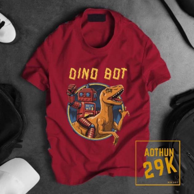 ALBUM 903 - ÁO THUN UNISEX KHỦNG LONG DINOBOT NHIỀU MÀU
