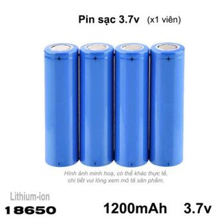 Bộ 5 Pin sạc 18650 LSY công suất thực 1200MAH dùng cho Box