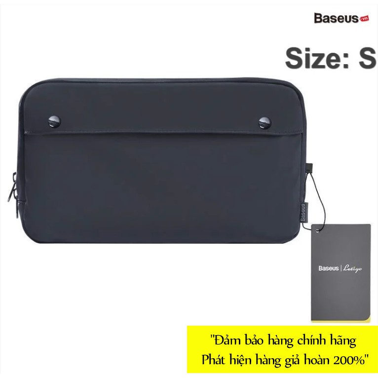 Túi phụ kiện vải dù chống thấm nước Baseus Basics Series (Waterproof/ Dirt-resistant, Digital Device Storage Bag)