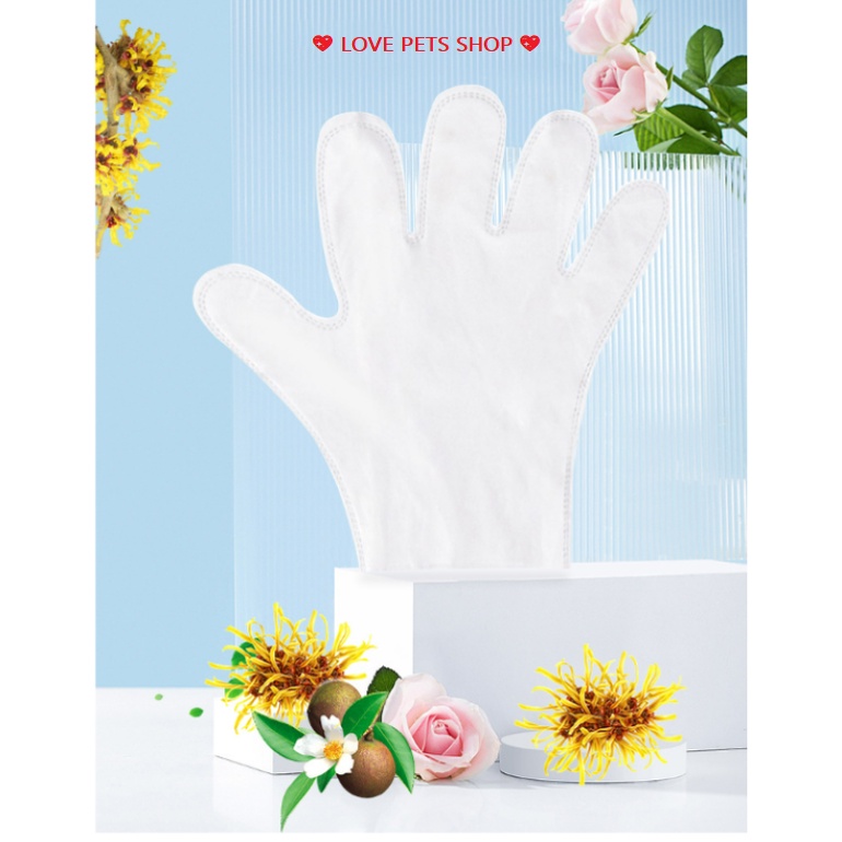 GĂNG TAY TẮM KHÔ CHO CHÓ MÈO - LOVE PETS SHOP