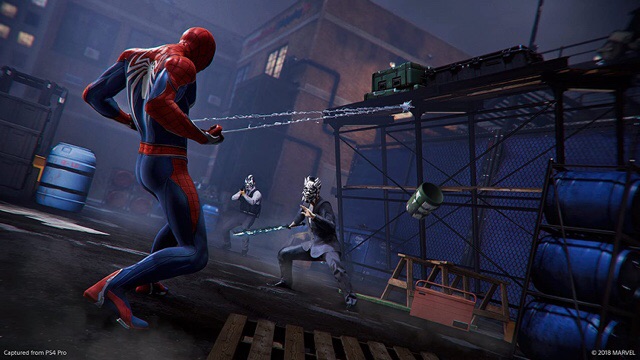 Spider man  ps4 2nd trò chơi điện tử