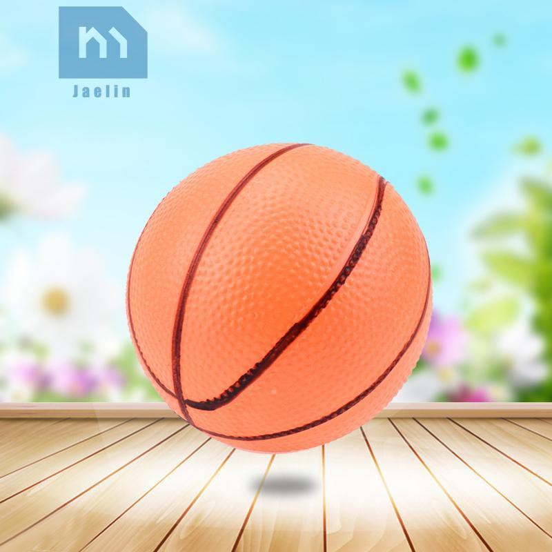 Đồ chơi bóng rổ bơm hơi kích thước 10cm cho bé