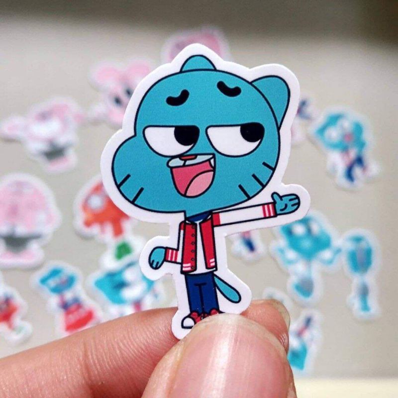 10-50 hình sticker gumball decal