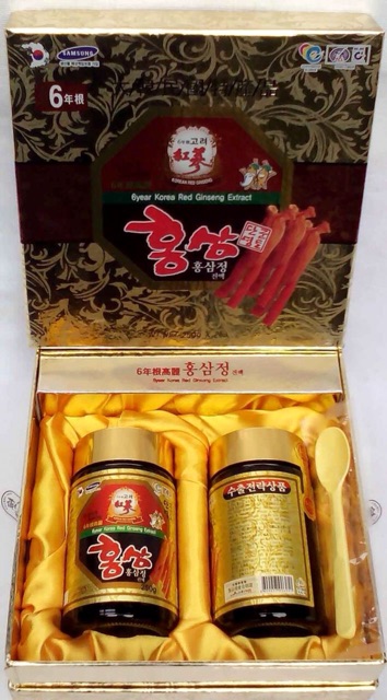 CAO HỒNG SÂM HÀN QUỐC 6 NĂM TUỔI BONAIRE 2 LỌ 250 GR - MyKoreanShop