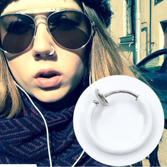 Khuyên Mũi Không Bấm Lỗ Thời Trang Unisex 01