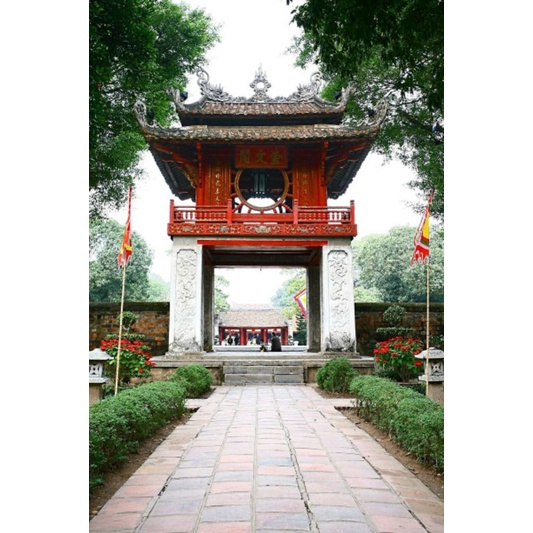 Mô Hình KHUÊ VĂN CÁC trang trí tiểu cảnh, non bộ......