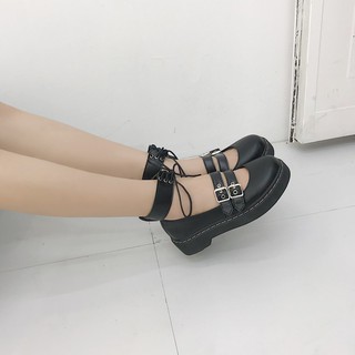 kenkencu-Giày búp bê lolita thắt dâytrod2211