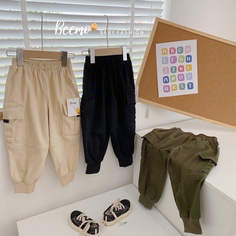 Quần kaki túi hộp classic cực cool ngầu cho bé