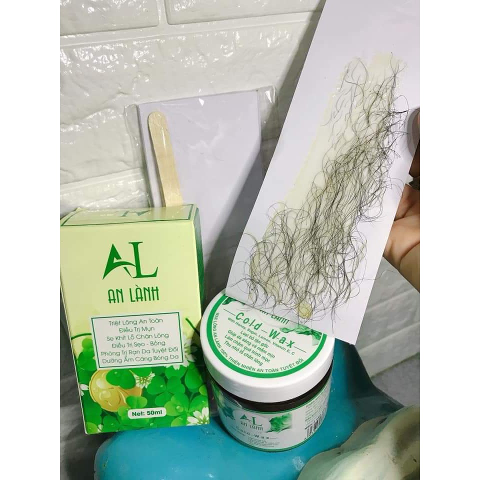 WAX LÔNG AN LÀNH ( TẶNG 1 BỊCH GIẤY VÀ QUE ĐỂ WAX ) | BigBuy360 - bigbuy360.vn
