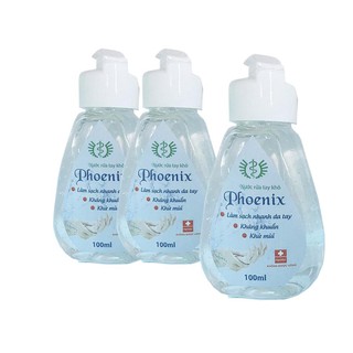 Combo 3 gel rửa tay cao cấp diệt khuẩn + dưỡng da 100ml