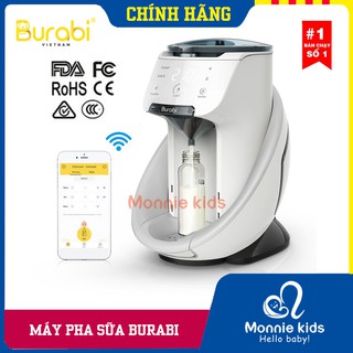 [Bảo Hành Chính Hãng] MÁY PHA SỮA THÔNG MINH BURABI PLUS HIỆN ĐẠI BẬC NHẤT THẾ GIỚI 02 6+