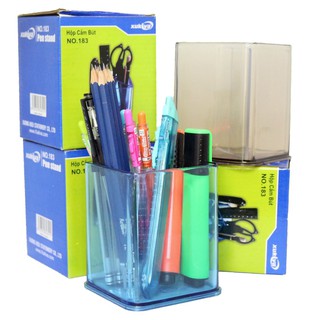 Hộp cắm bút/ Ống cắm bút/ Ngăn cắm bút nhựa Xukiva NO.183 Pen Stand