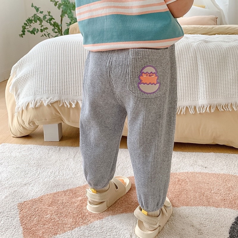 Quần tăm nhung thu đông siêu đẹp cho bé, bé trai, bé gái size 8-18kg