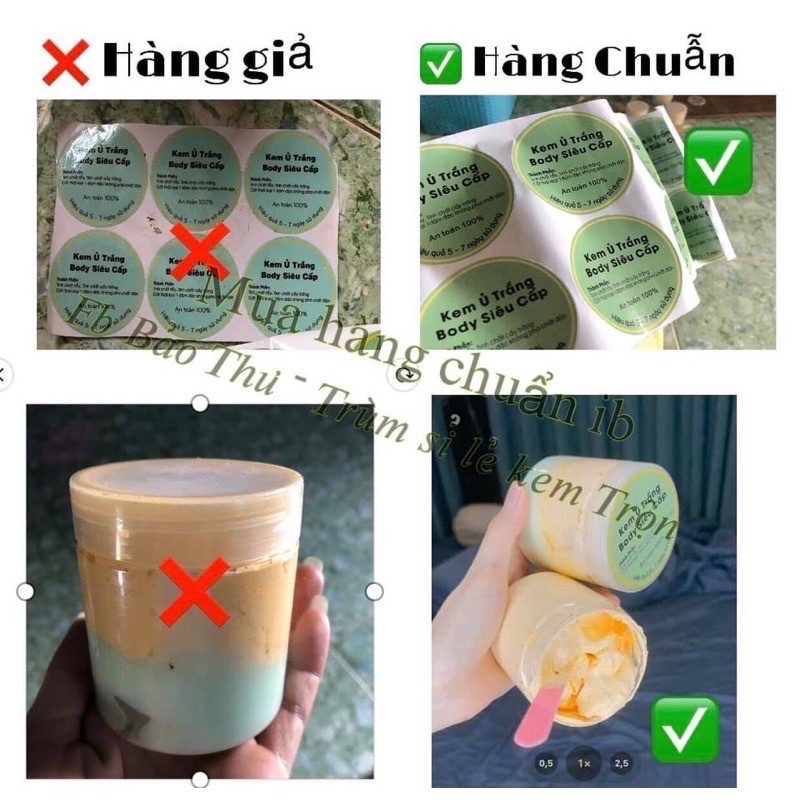 Kem Body Cốt Trắng Mạnh [Chuẩn loại 1]