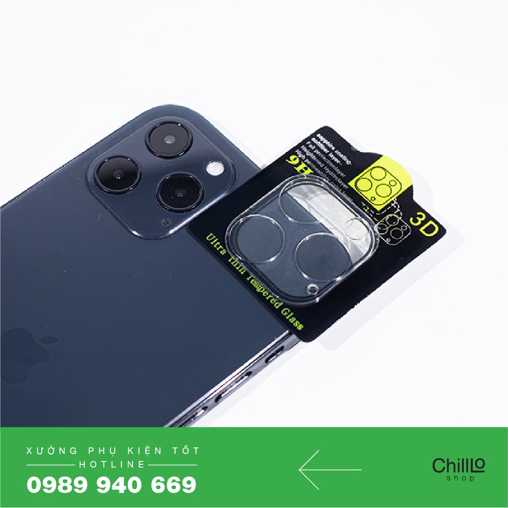 Kính Cường Lực Camera Sau Bảo Vệ iPhone 12/ 12 Mini/ 12 Pro/ 12 Pro Max - Miếng Dán An Toàn Cho Camera Điện Thoại