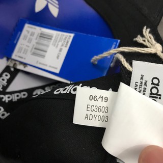 [ Kèm Video SP ] Mũ lưỡi trai D@s Trefoil Baseball Cap - Black | EC3603