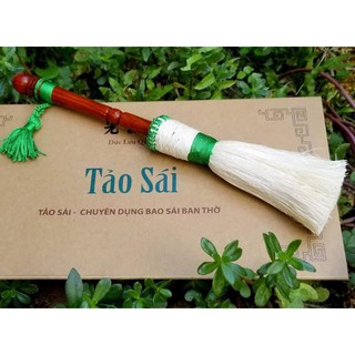 [Dụng Cụ Bao Sái Bàn Thờ] Tảo Sái có quản - Dụng Cụ Quét Ban Thờ